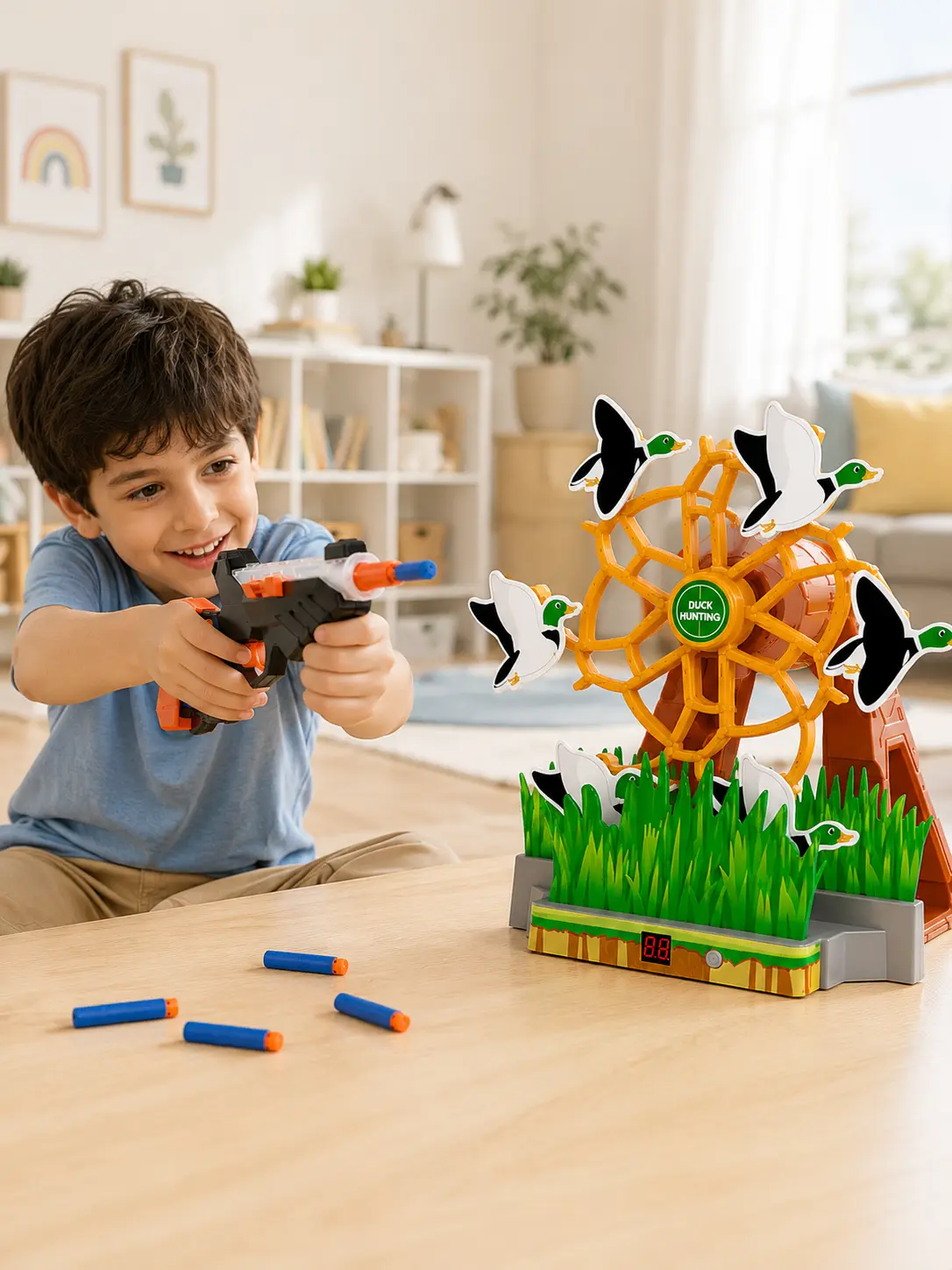 Spinning Duck Hunt Shooting Game