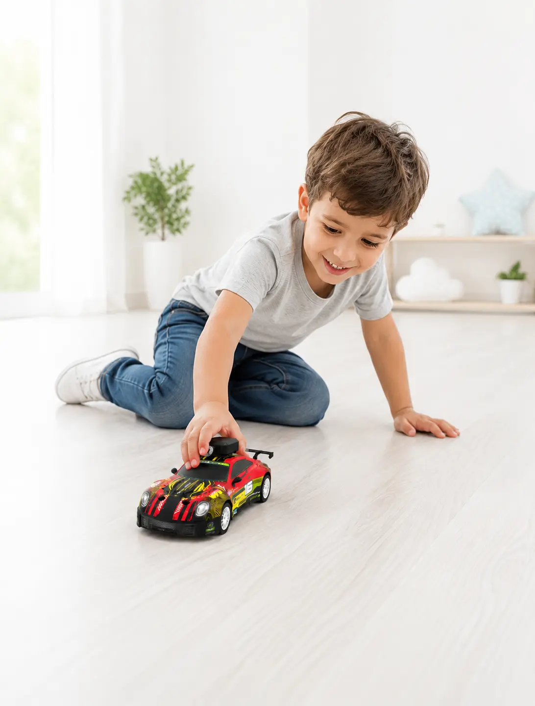 Remote-Controlled 4WD Drift Car