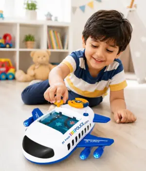 Steering Wheel Airplane Arcade Game