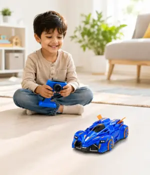 Wall-Climbing RC Car