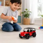 Remote Control Building Block Car