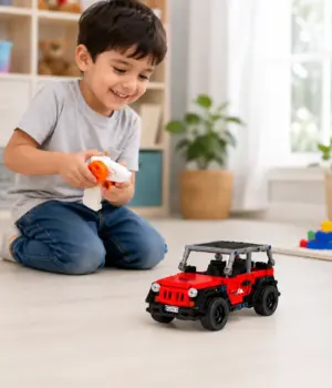 Remote Control Building Block Car