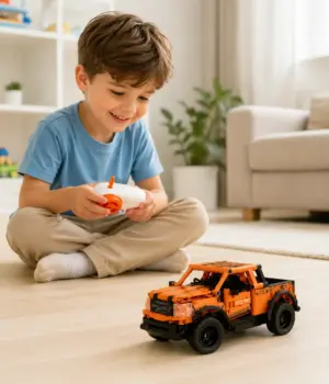 Remote Control Building Block Car
