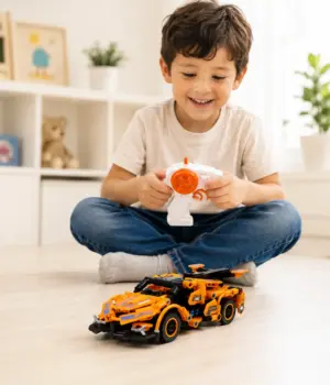 Remote Control Building Block Car