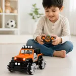 Off-Road RC Stunt Car – 1:14 Scale 7-Channel 2.4GHz Remote Control Car with Colorful Lights 5 Off-Road RC Stunt Car