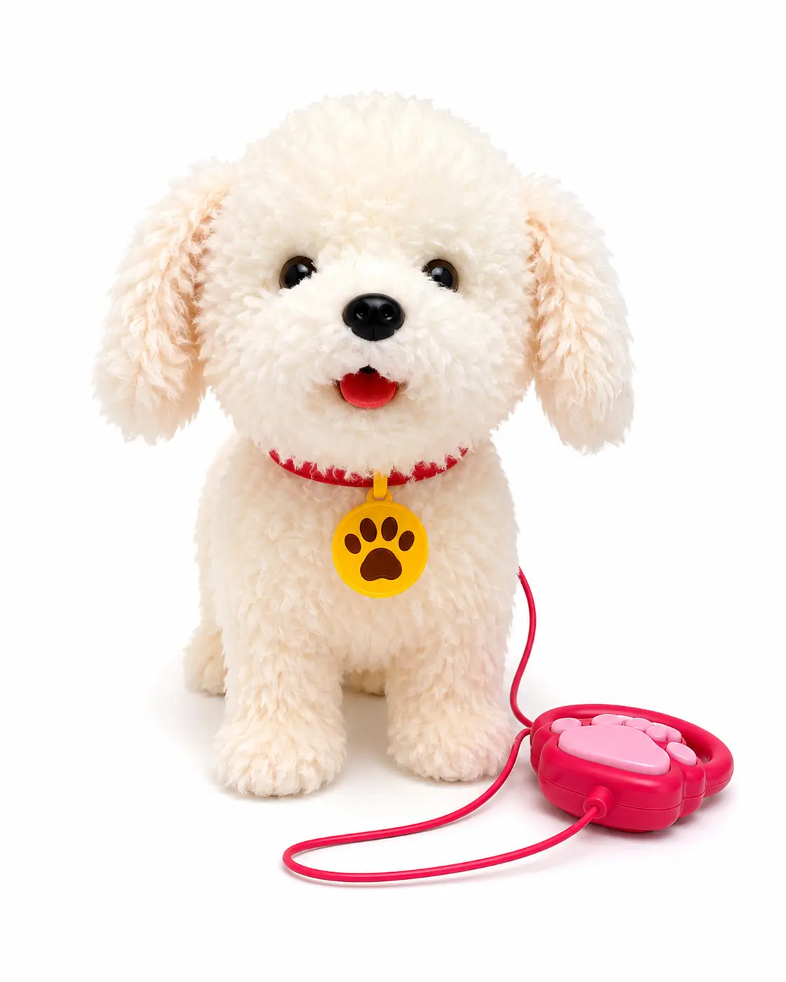 Interactive Plush Walking Dog Toy with Remote Contro