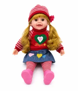 Premium Bright Red Doll