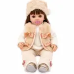 Talking Doll Off-White – English Dialogue, Head-Shaking & Remote Control Baby Doll 5 Talking Doll Off-White