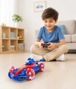 Spider Style Stunt Spray Mist Racing Car
